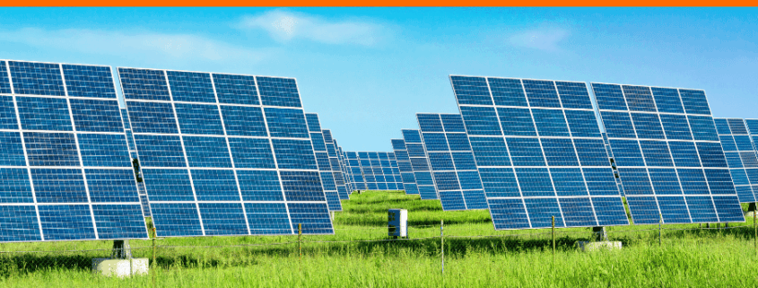 Photovoltaikanlage in Österreich auf einer Freifläche